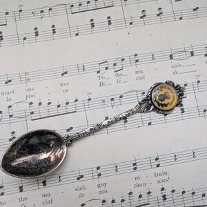 Scottish Thistle Decorative Silver Souvenir Spoon